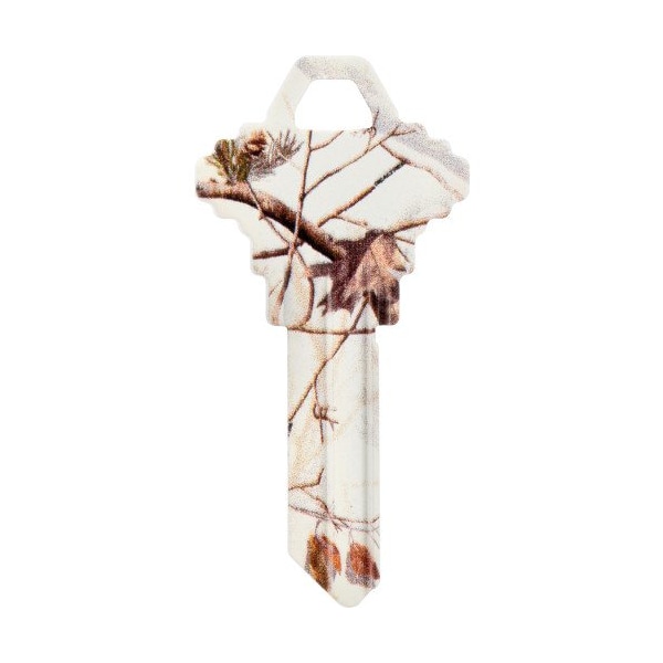 Hillman HILLMAN RealTree Snow House/Office Universal Key Blank SC1 Single, PK6 713161 - main